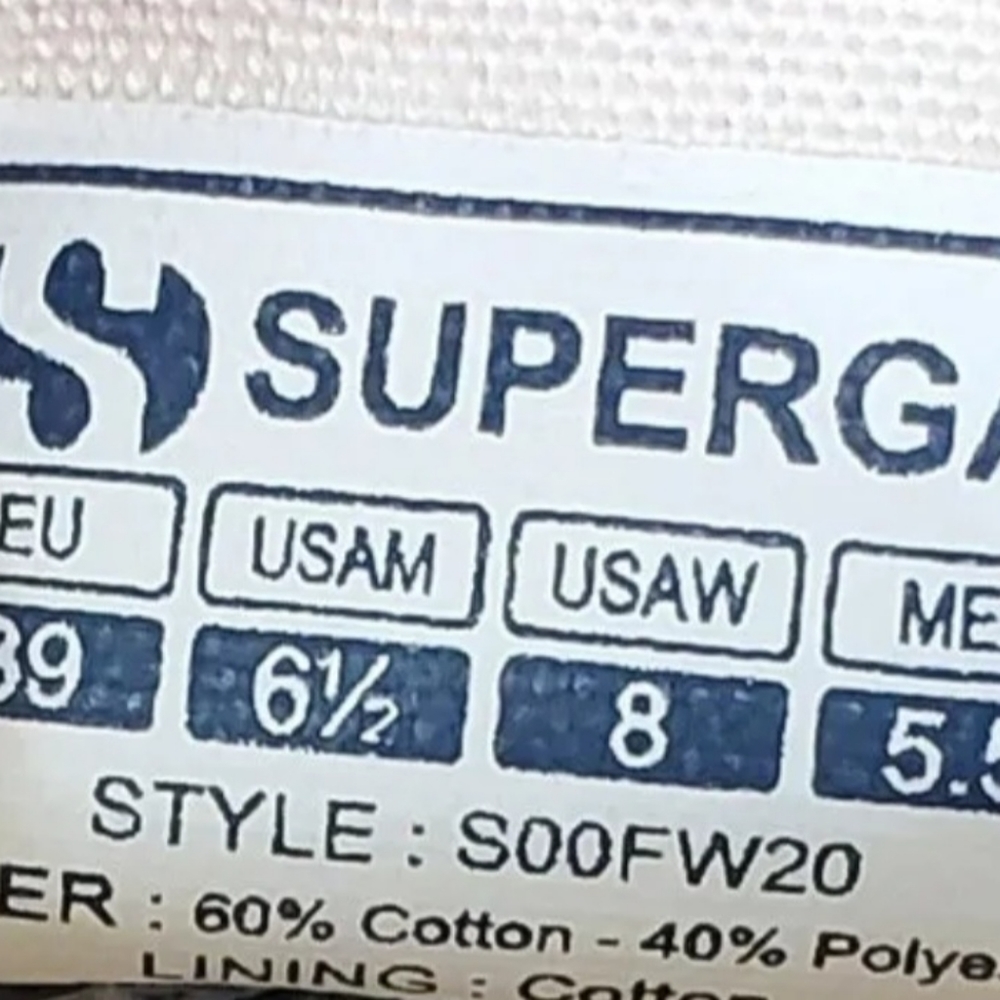 Superga 2750 Cotu Snake Print Shoes Women's Size 8 - Picture 11 of 11